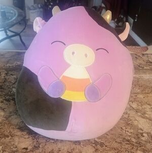 Original Squishmallow "Alexie".The Cow Brand New With Tags Large Size